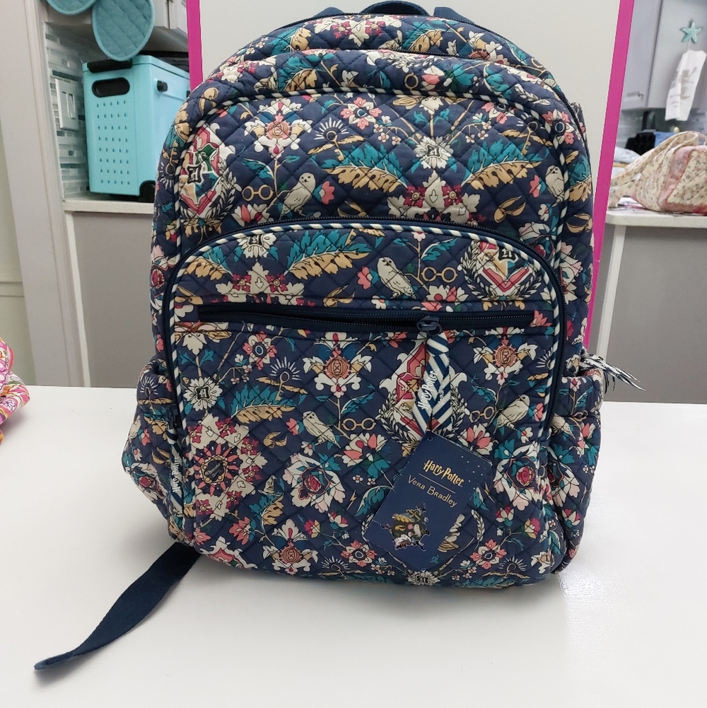 Vera Bradley Harry Potter Home To Hogwarts Campus Backpack NWT